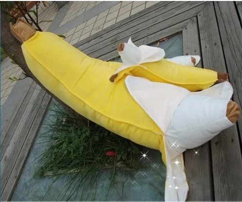 

Banana Plush Toy Cute Fruit Soft Pillow 50cm Size 2pcs/lot Christmas Gift