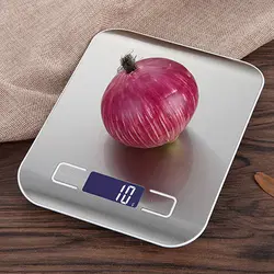 Светодио дный цифровой весы 5 кг/10 кг кухня скамейка весы устройство для снижения веса Баланс Вес весы Еда весы
