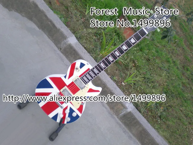 Cheap Custom Classical LP Standard Electric Guitar with UK Finish Guitarra Body and Ebony Fingerboard For Sale