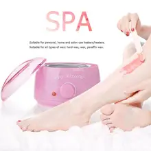 500cc воск Нагреватель Мини Спа Ручной Эпилятор ноги парафиновый воск тела депилятор инструмент для удаления волос с 20 г воск бобы
