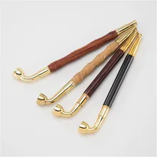 Трубка из красного дерева палисандр сигаретный наконечник может очистить табачный фильтр Цвет опционально 037