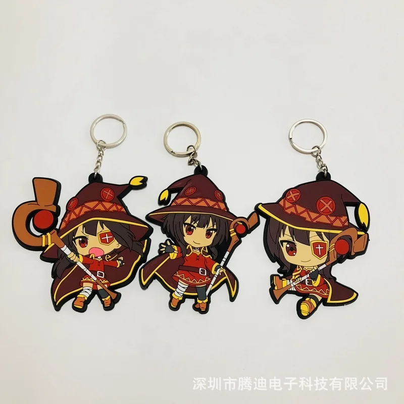 

IVYYE 1PCS Subarashii Girl Anime Key Chain PVC Figure Keyring cute Toys Keychain Keyholder Birthday Gifts Unisex NEW