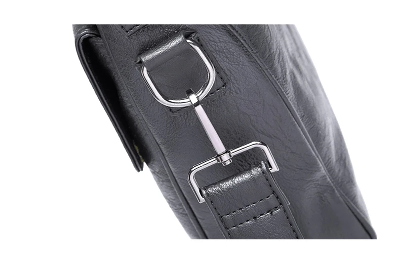 Новый мужской портфель, деловая мужская сумка-мессенджер, кожаная сумка для ноутбука, повседневная мужская сумка, сумки на плечо, сумки для