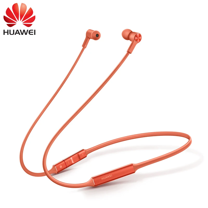 

Huawei FreeLace Wireless Earphone Bluetooth Sport waterproof in-ear Memory Cable Metal Cavity Silicon magnetic switch