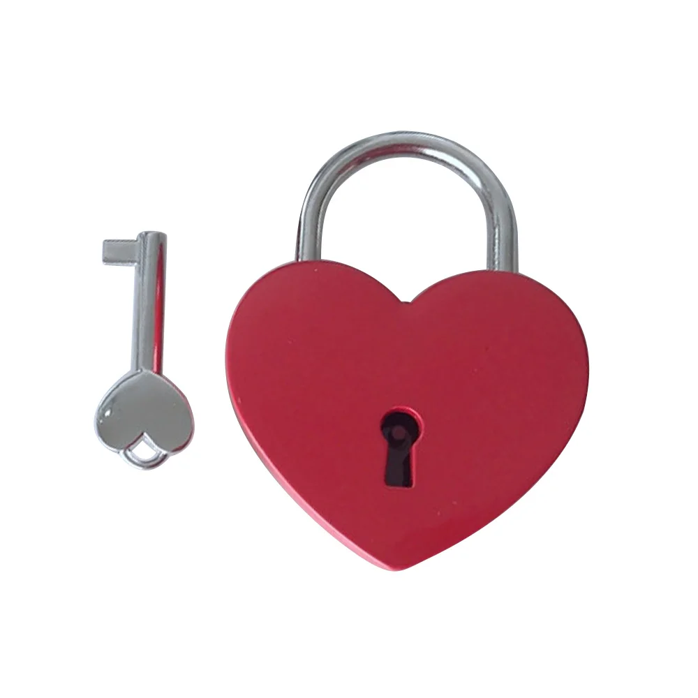 

Heart Shape Vintage Style Mini Padlocks Key Lock with key for Jewelry Box Diary Book