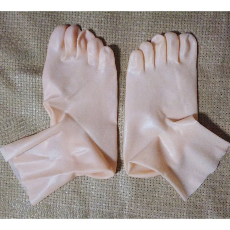 Unisex Anime Cosplay Socks Five Toes Rubber