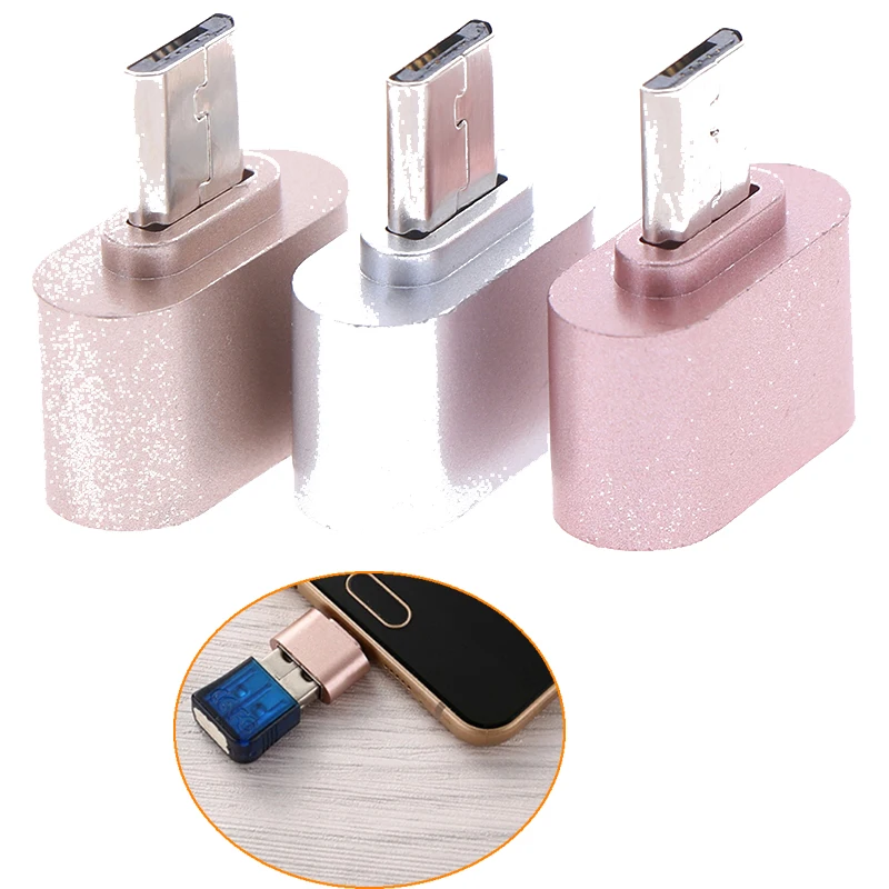Флеш-накопитель OTG Кабель-ридер Micro USB 2 0 Hug конвертер Type-C адаптер для Android телефона