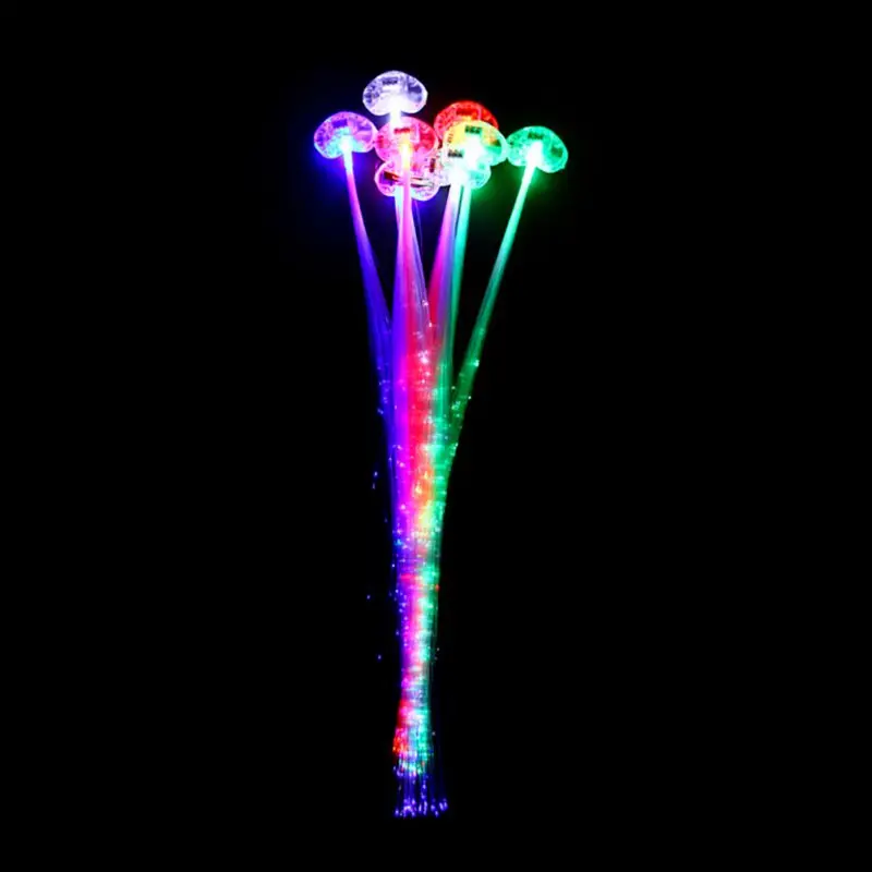 new colorful led light braid christmas party novelty decoration hair extension by optical fiber halloween concert - Halloween Novelties Wholesale new colorful led light braid christmas party novelty decoration hair extension by optical fiber halloween concert - Halloween Novelties Wholesale