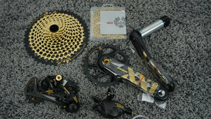 Новинка! SRAM XX1 EAGLE DUB 1x12 speed 11-50T 12s комплект групп 170/175 мм Glden Shifter задний переключатель кассета с цепью