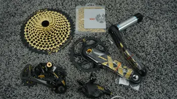 

2018 NEW!SRAM XX1 EAGLE DUB 1x12 Speed 11-50T 12s Groupset Kit 170/175mm Glden Shifter Rear Derailleur Cassette Chain Crankset