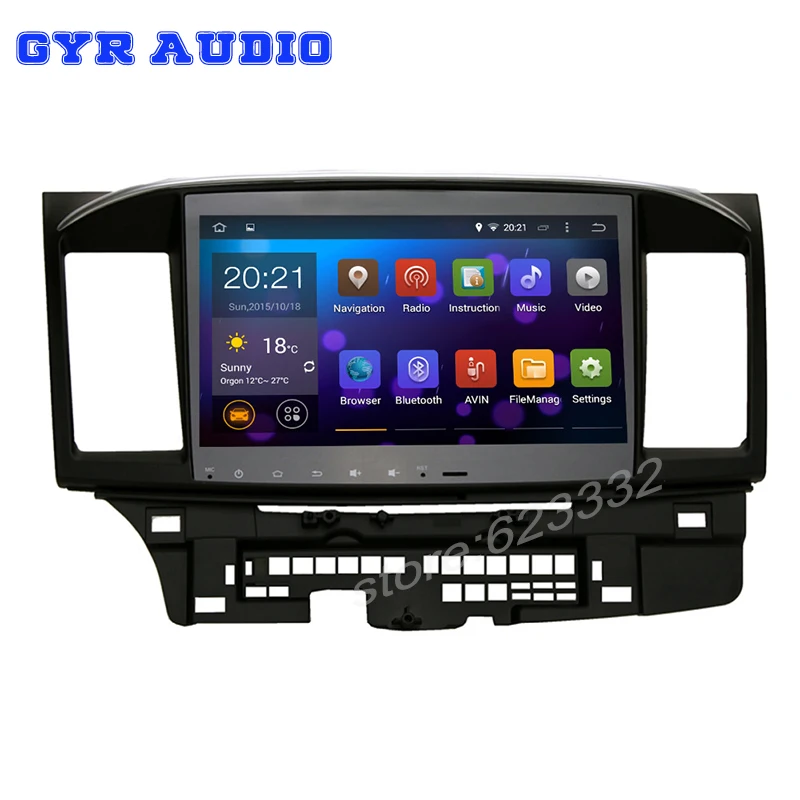 Android 51 Quad core 102 1024600 Car dvd GPS stereo radio for Mitsubishi Lancer ex 10 Galant WIFI bluetooth Mirror Link