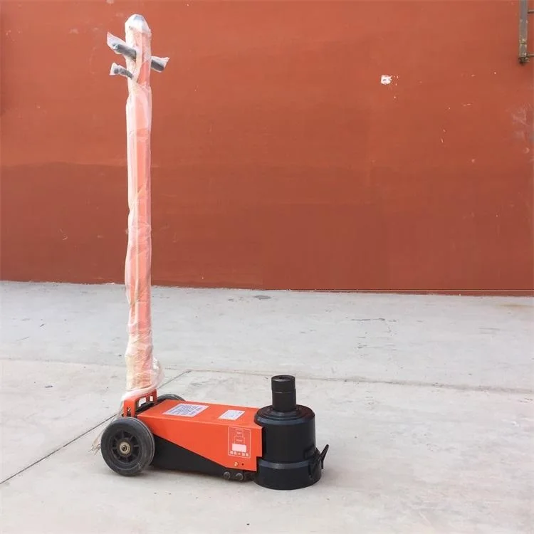 80Ton pneumatic floor hydraulic jack for truck auto repairing tyre tire wheel lifting air impact jack stand supporting with copp