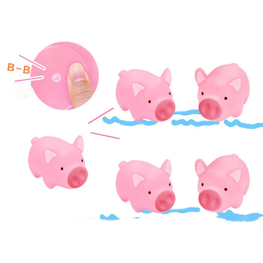 mini rubber pigs