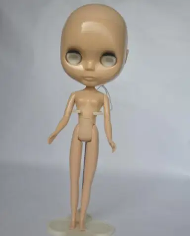 

Blyth girl faceplate, Bald head of tan skin, only barehead