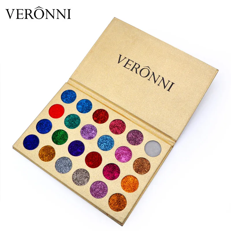 

2018 Beauty Eyes Cosmetics Professional Beauty Makeup Palette 24 Colors Sequins Glitter Powder Nude Eyeshadow Palettes