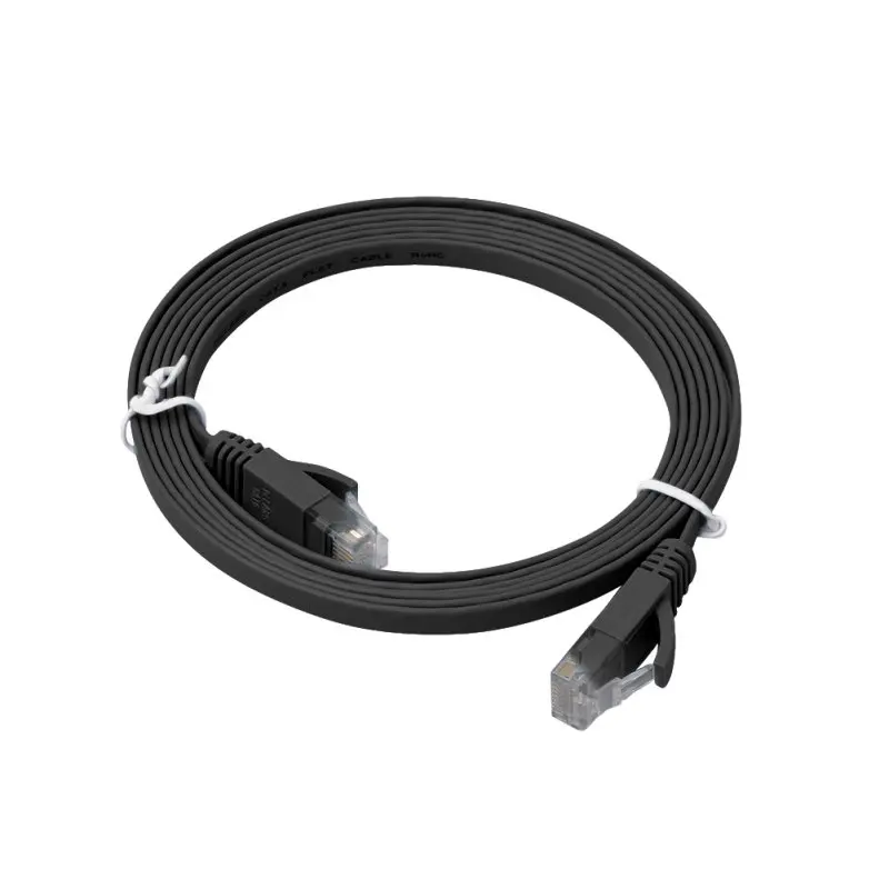 Высокое качество 1,8 м (черный)/2 м (белый/синий/оранжевый) 32FT плоским Ethernet CAT6 RJ45 Сетевой Кабель Patch привести для маршрутизатора Smart ТВ
