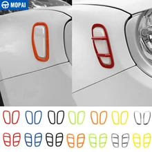 MOPAI ABS Anteriore Auto Lato Parafango Decorazione Della Lampada Della Luce Della Copertura Trim Adesivi Accessori per Jeep Renegade 2015-2017 Auto styling