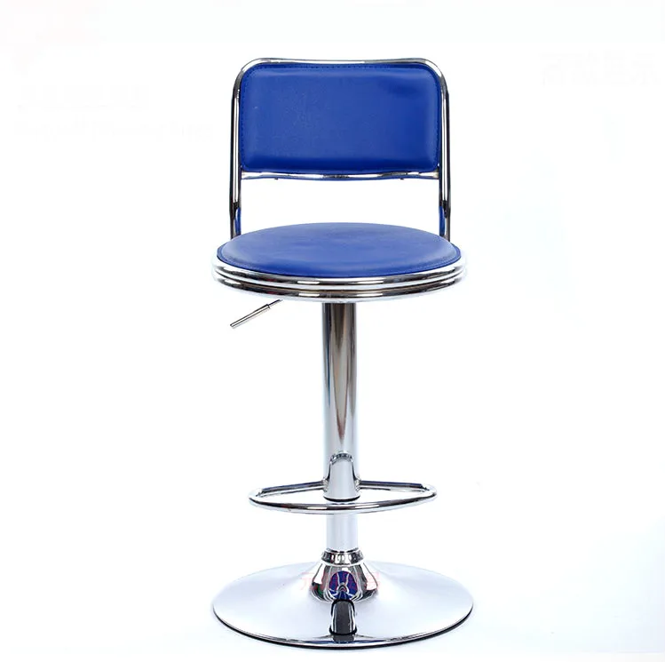 Simple Classic Design Bar Chair Adjustable Lifting Swivel Bar Stool Office Chair High Density Sponge Reception/Waiting Room