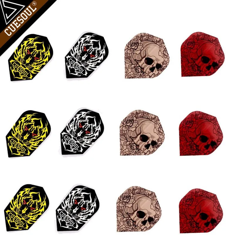 

3PCS Nice Darts Flights Dardos Feather Leaves Wings Tail Dart Accessories Cool Indoor Dartboard Games