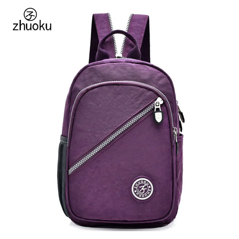 

Mini Backpack Rucksack good quality Waterproof nylon Purse Very cheap price small double Shoulder bag 15-25 days to Moscow ZK762