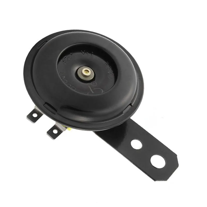 1 pcs Motorcycle Horn Moto Trumpet 6V Black Loud 105db Moped Dirt Bike Electric Vehicle Scooter