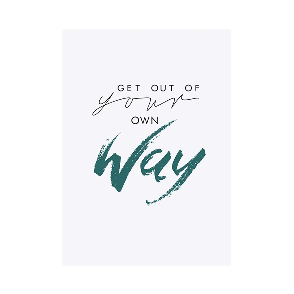 

Nordic Style Decorative Paintings Canvas Green Letter Art Printed Poster Frameless Painting Living Room Wall Decoration