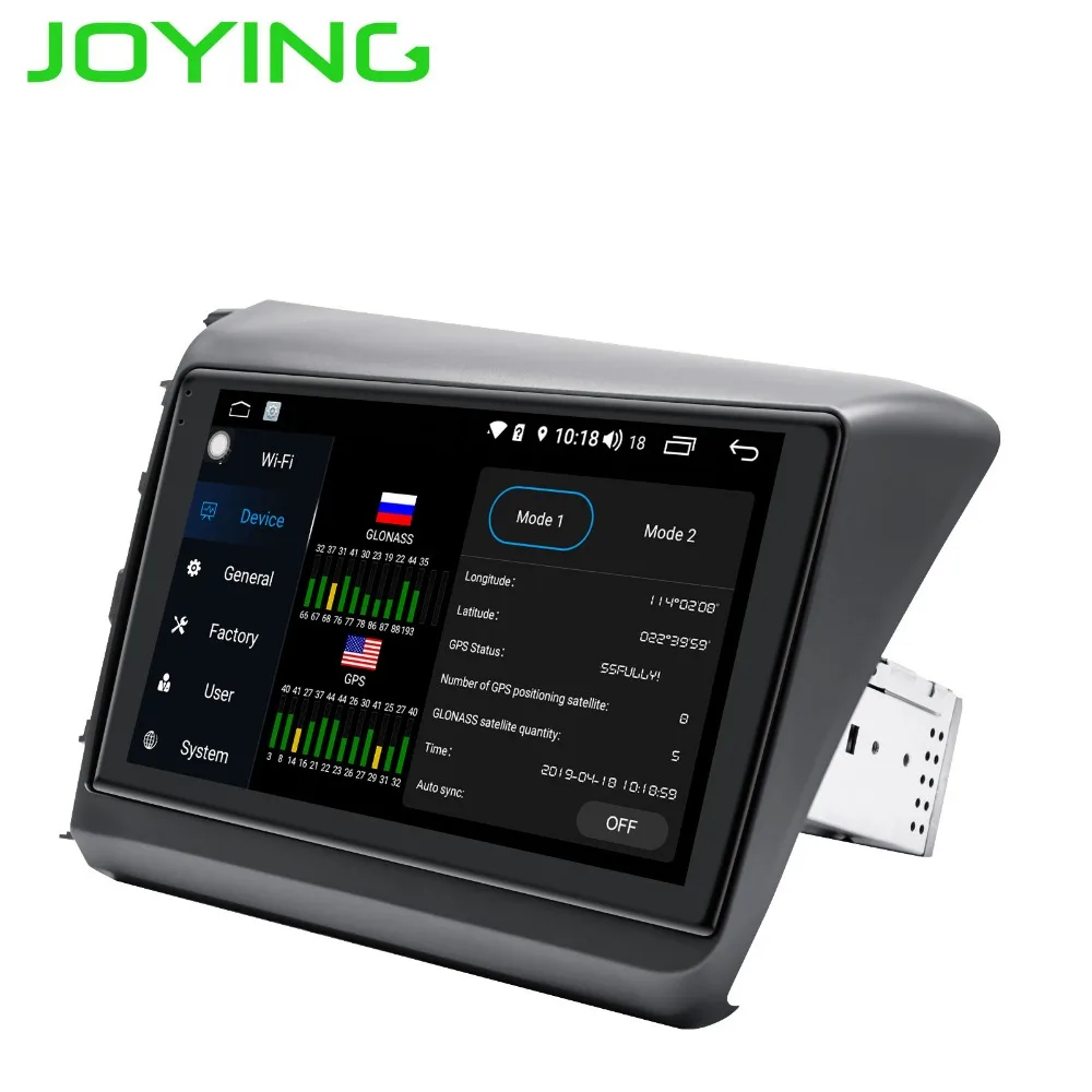 Sale 9"4GB+64GB Android 8.1 Car Radio Stereo Built-in 4G Modem DSP Carplay Head Unit For Honda Civic 2012-2015 GPS Multimedia Player 5