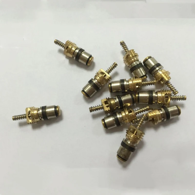 

100PCS Valve Core For Volvo/Ford/Regal/Picasso/Citroen/Fukang/Elysee/Mondeo R134a Car Auto Air Conditioning A/C System
