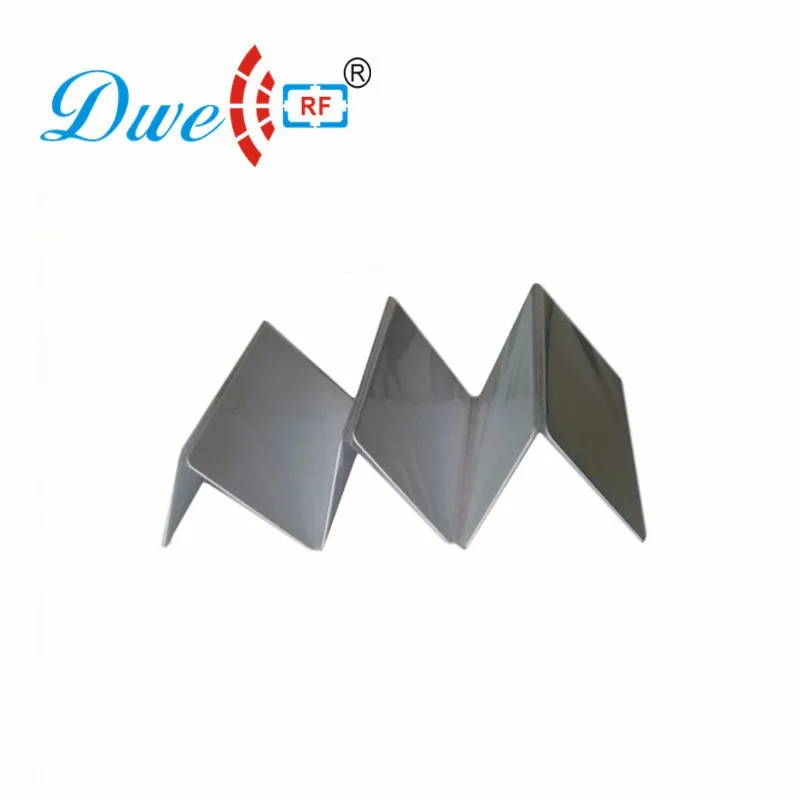 DWE CC RF PVC 125khz TK4100 13 56 mhz MF 1K rfid считывающая карта для системы контроля доступа 0 8mm ISO