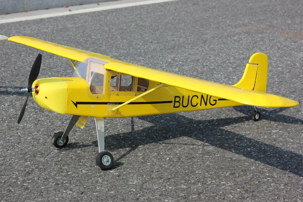 1200 мм DIY RC Самолет набор из пробкового дерева J3 Cub