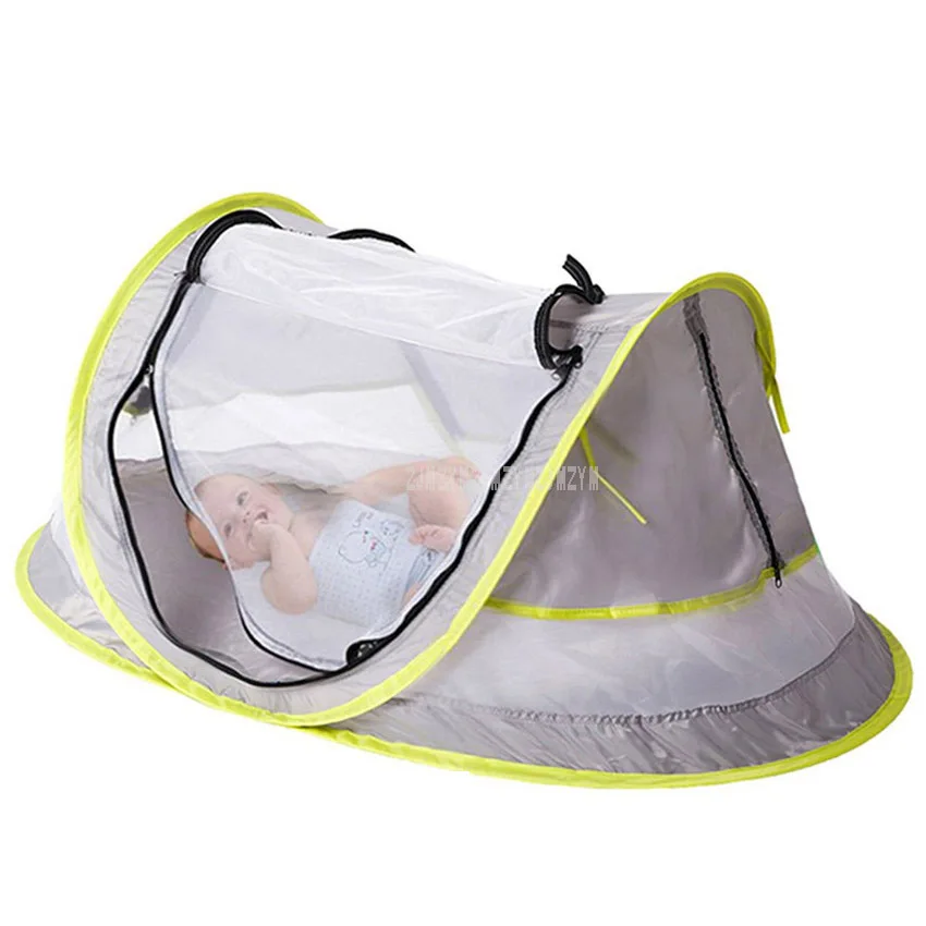 

UR61010 Outdoor Baby Beach Tent UV50+ UV-Protecting Anti-Mosquito Waterproof Polyester Kids Child Camping Sunshade Beach Tent