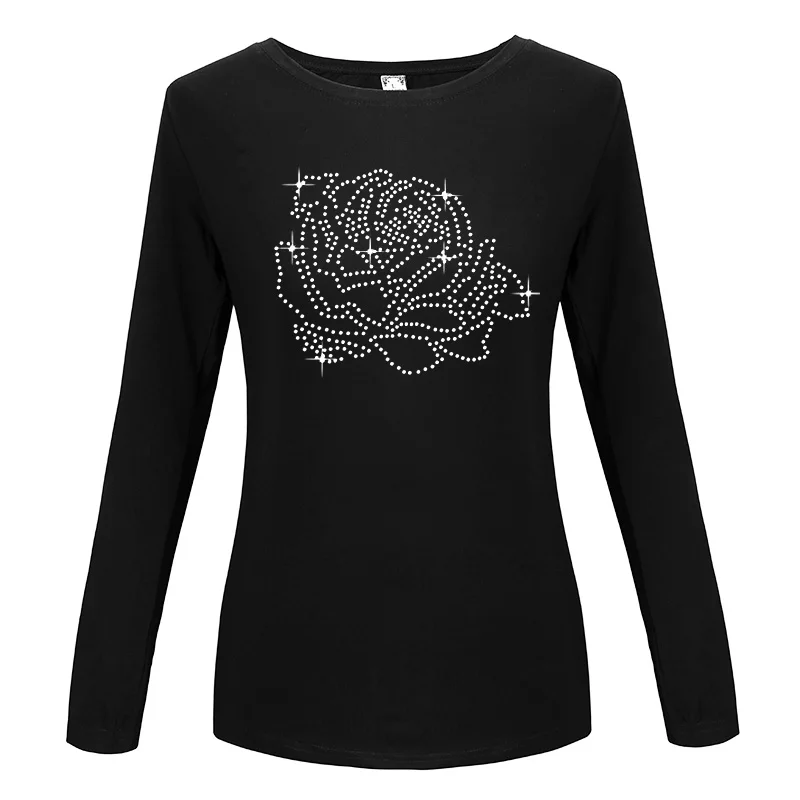 Блестящие polera mujer Женская футболка хлопок повседневное Hipster Femme blusas Femininas de 2018