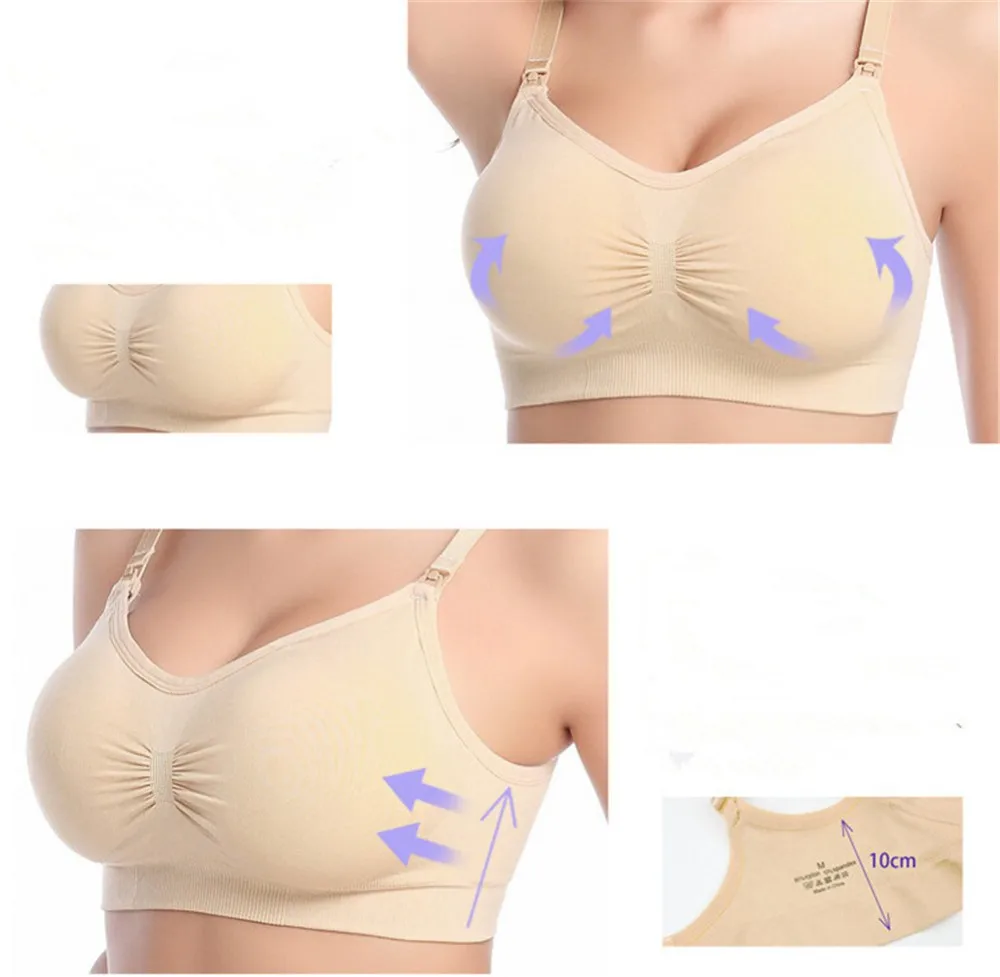 Women Padded Lactation Tank top Bra Women Breast Feeding Padded Tank Top Fitness Workout Bra pregnancy camis nursing tank tops (15)