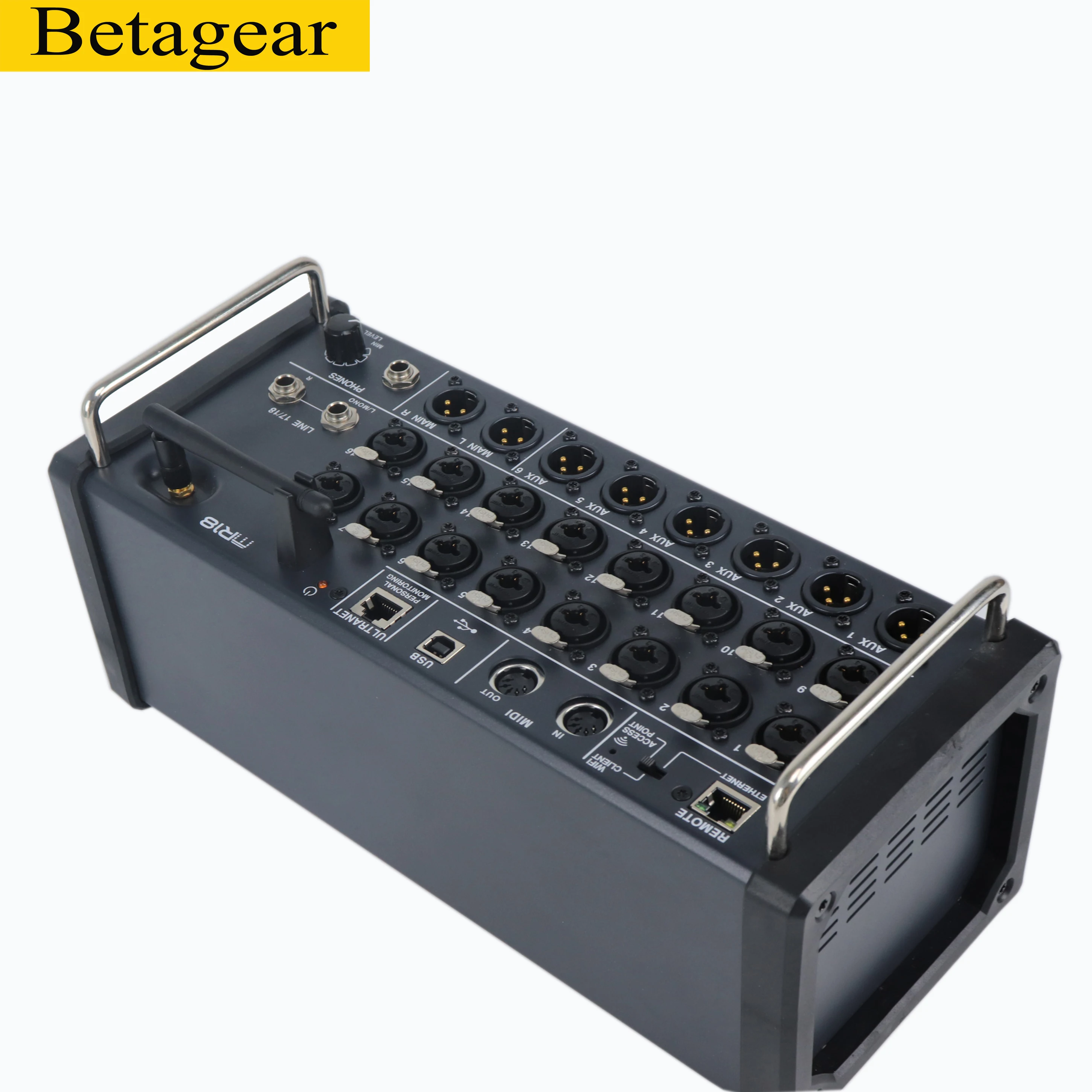 Betagear 18 channel mr18  mixer audio dj equipment