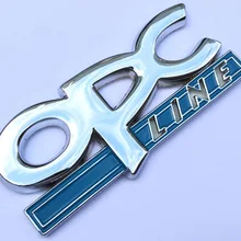 20X Chrome OPC линия наклейки эмблема наклейка для Opel Corsa Meriva Zafira Astra Vectra Antara Mokka