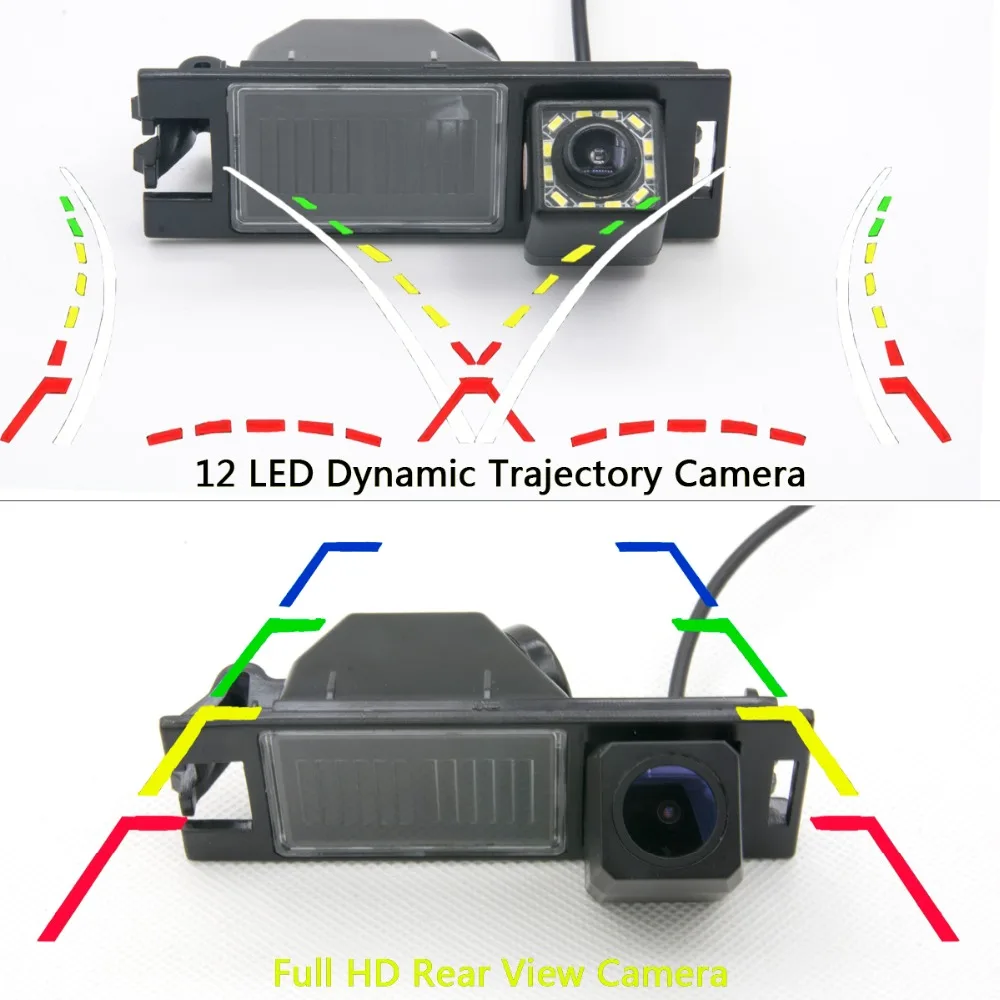 175 градусов MCCD рыбий глаз 12LED HD камера заднего вида для hyundai New Tucson IX35 Buick Regal Chevrolet Malibu автомобильный парковочный монитор