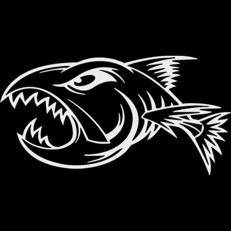 Angry Fish персиковый логотип наклейка Рыболовные Снасти Коробка милая и интересная