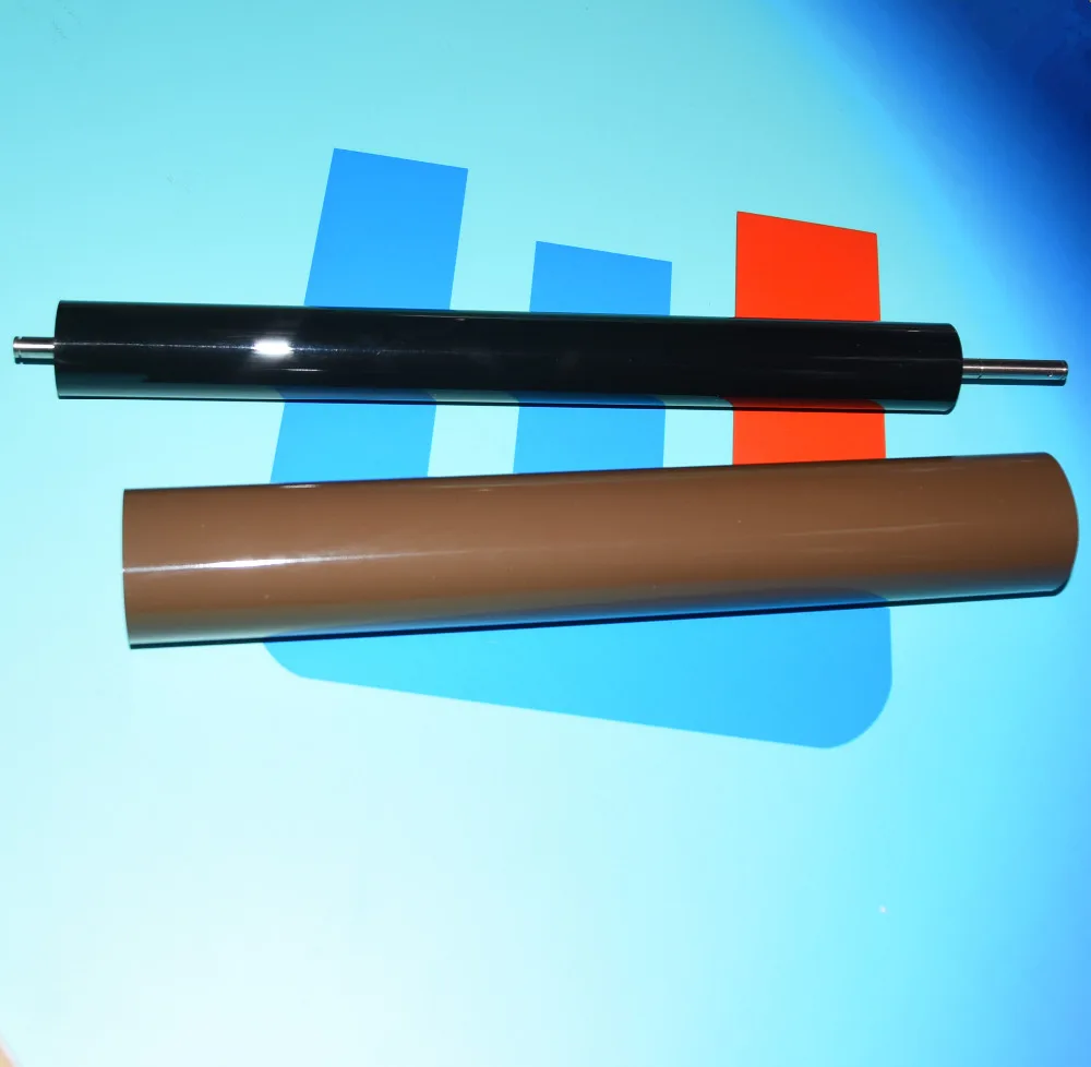 85.99usd For Konica Minolta Bizhub C454 C554 C454e C554e 454 554 Fuser film belt sleeve and Lower Fuser Pressure Roller (2)