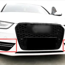 Стайлинга автомобилей! Вафельная Ткань Стиль! 2 шт. автомобиль передний налобный противотуманный фонарь Крышка лампы Планки для Audi A4 2013