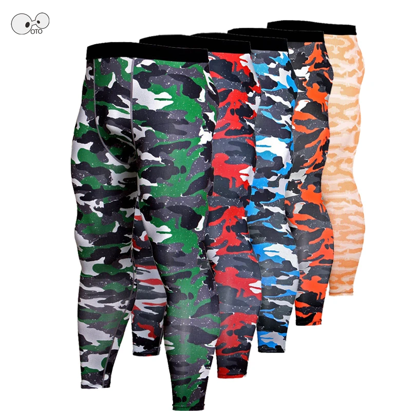 

MMA Boxing Compression Pants Quick Dry Skinny Running Tights Men Fitness Sport GYM Exercise Trousers Muay Thai Elastic Leggings
