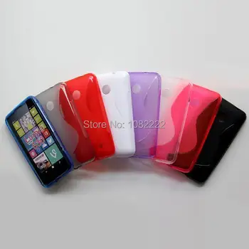 

100pcs/lot Free Shipping New S Line TPU Soft Case Cover For Nokia Lumia 530