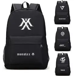 Монста х получил 7 семнадцать дважды черный рюкзак Сумка рюкзак дорожная сумка для ноутбука подростковый Школьный Рюкзак Сумка косплей
