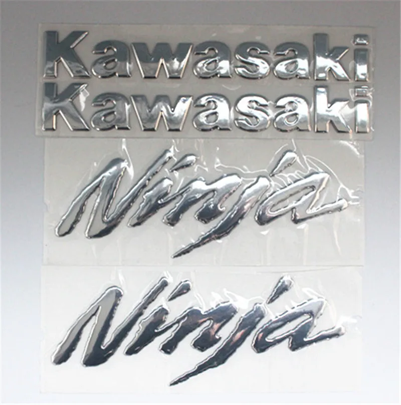 

3d Sticker Decal Ninja Ninja For Kawasaki 250r 300r Zx6r 636 Zx10r Z1000xs Z1000 Z800 Zx7r Zx9r Er Side Decals Emblems