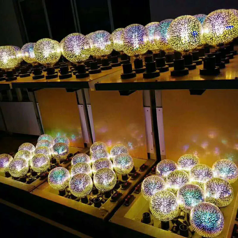 Nueva bombilla Led 3D decoración bombilla 110 V 220 V ST64 G95 G80 G125 A60 E27 luces novedad navidad lámpara Lamparas Nueva bombilla Led 3D decoración bombilla 110 V 220 V ST64 G95 G80 G125 A60 E27 luces novedad navidad lámpara Lamparas