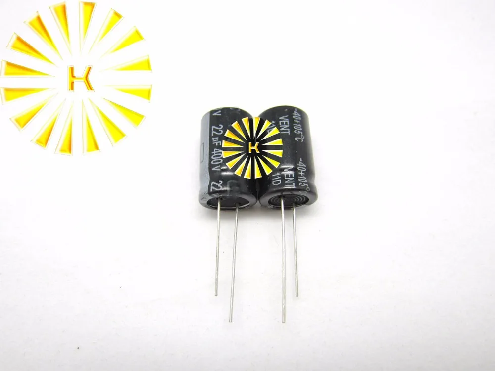 

200 шт. X 100% новый алюминиевый электролитический конденсатор 22 мкФ 400V 13X20