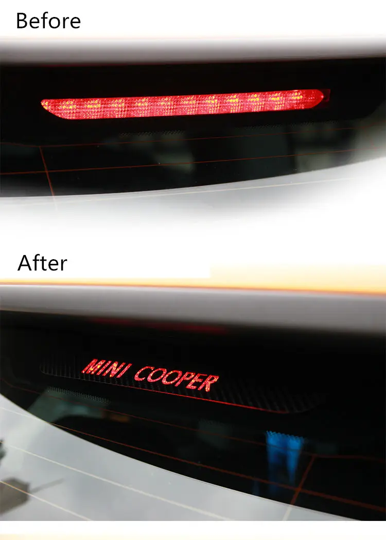 High Mount Stop Lamp Stickers for BMW Group 1MINI