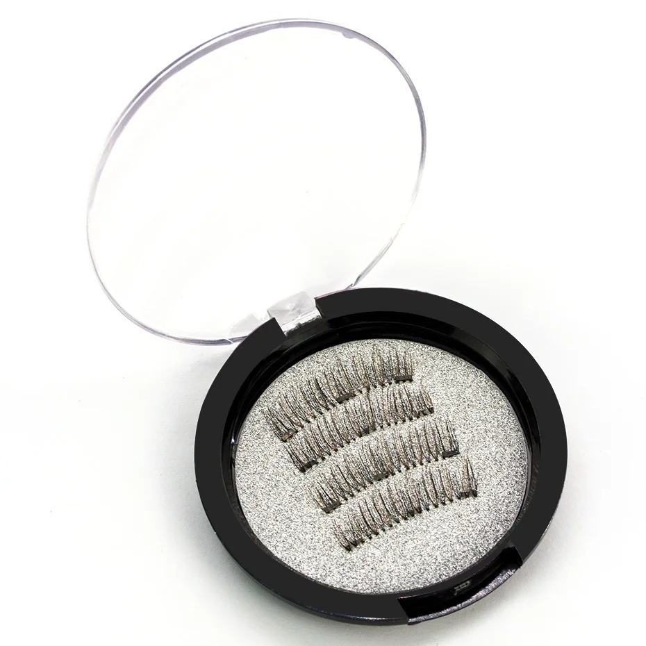 

Shozy Magnetic eyelashes with 3 magnets handmade 3D/6D magnet lashes natural false eyelashes comfortable with gift box-52HB-3