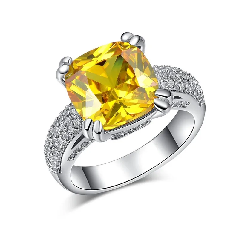 yellow vintage infinity silver color wedding shaped engagement ring women sterling silver jewelry accessorie - Infinity Wedding Rings yellow vintage infinity silver color wedding shaped engagement ring women sterling silver jewelry accessorie - Infinity Wedding Rings