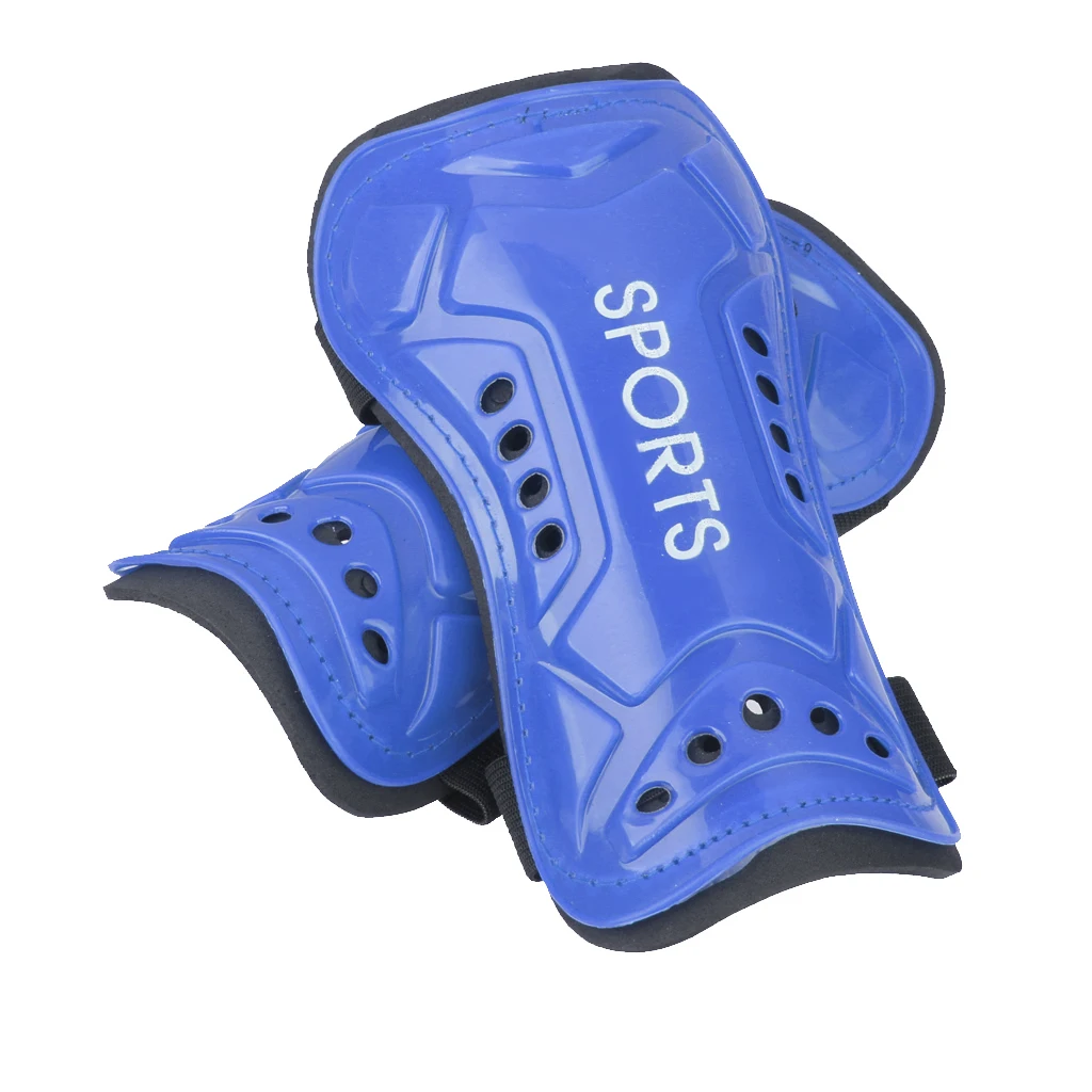 New 1 Pair Super Light and Soft Football Shin Pads Soccer Guards Sports Leg Protector Gear Football Shin Guard 