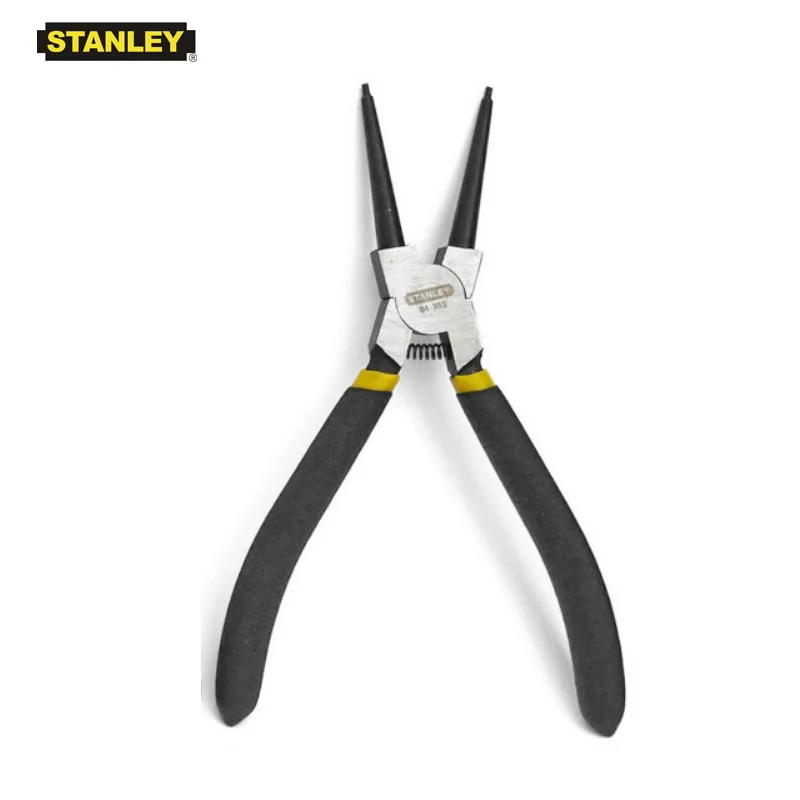 Stanley 1 piece 5" 7" 9" 13 inch circlip plier straight tip internal